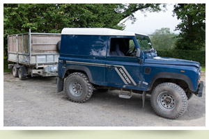 Log, woodchip and bark sales Pembrokeshire